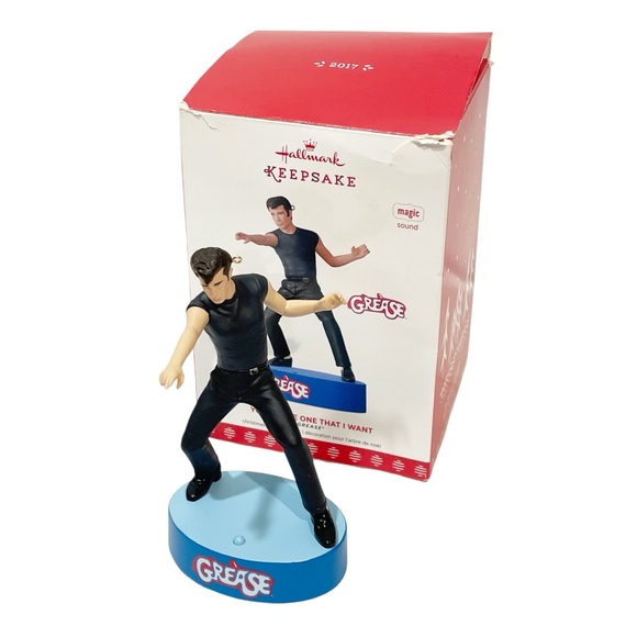 2017 Hallmark 'YOU'RE THE ONE THAT I WANT' Grease John Travolta Ornament - Picture 1 of 2